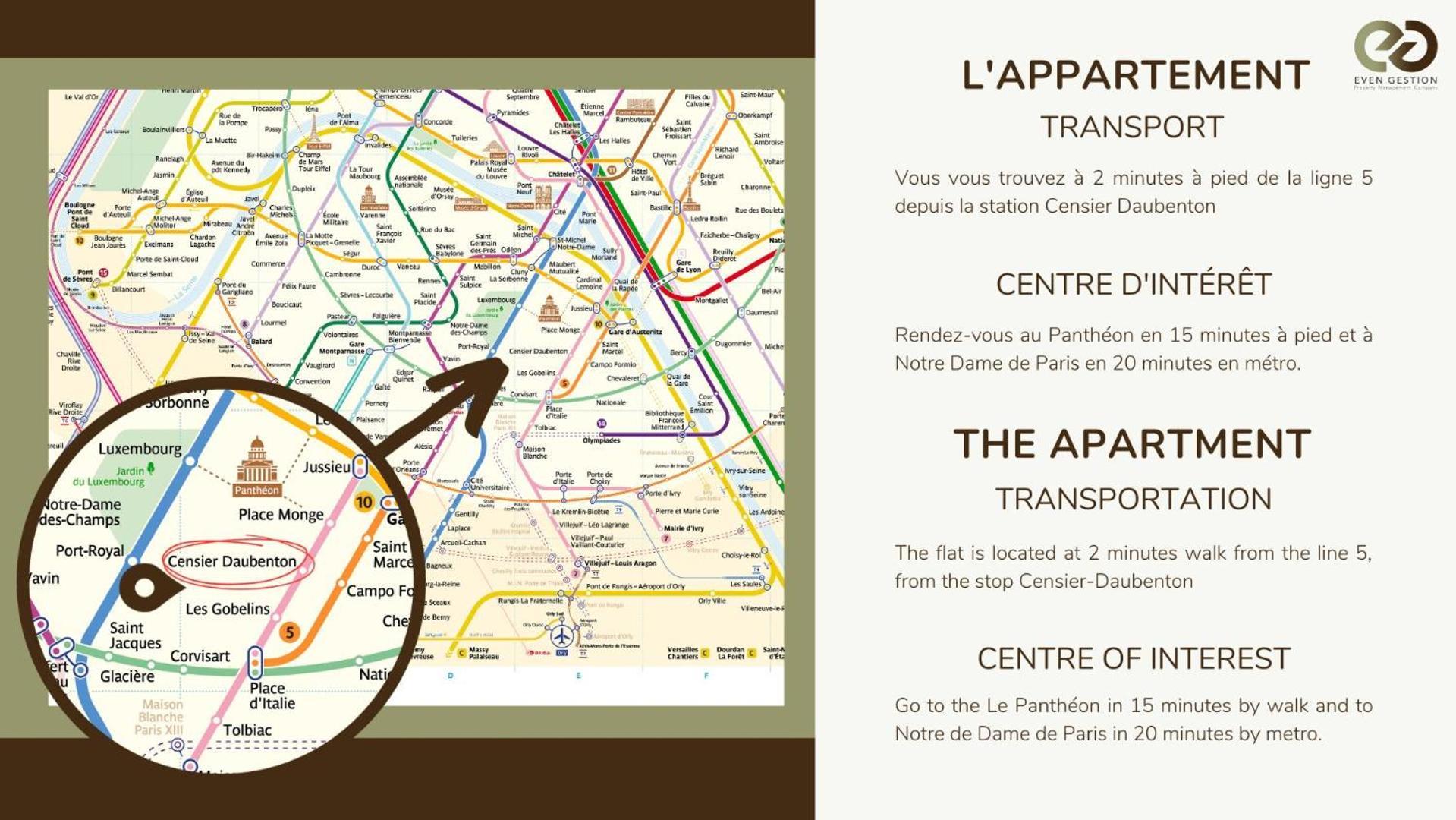 1 Bedroom#4 Pers#Mouffetard#Port-Royal#La Sorbonne باريس المظهر الخارجي الصورة